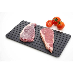 1pcs Defrost Tray Fast Thaw Frozen Meat Fish Sea Food Plate Board Defrosting Tray Kitchen Gadget Tool Dropshipping-Cooking Plate-I35Store-