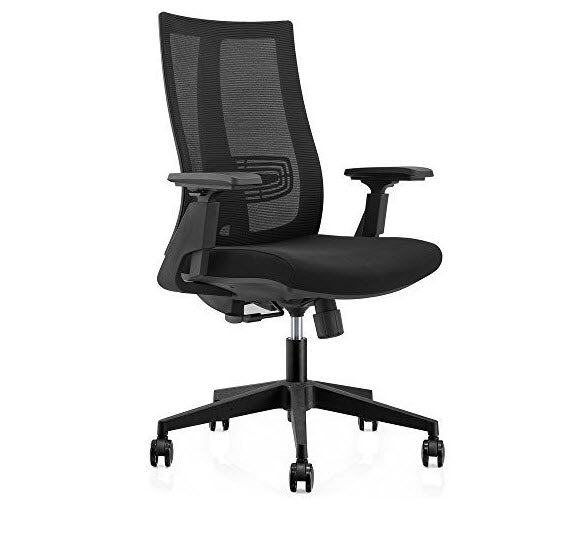 Black Home Office Chair-Office Chair-CUBOC-