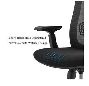 Black Home Office Chair-Office Chair-CUBOC-