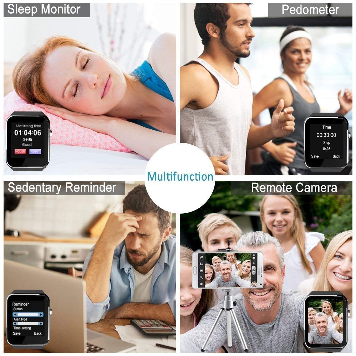 TWE Smartwatch Android 2.0 With Bluetooth, camera and more.