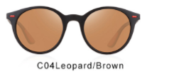MERRYS DESIGN Men Women Classic Retro Rivet Polarized Sunglasses TR90 Legs Lighter Design Oval Frame-Sun Glasses-I35Store-