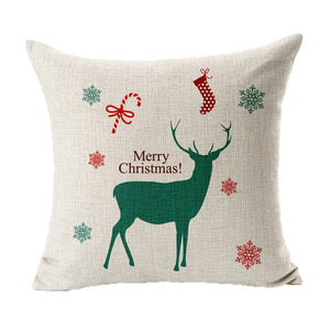 Christmas Pillow Covers - Multiple Designs - Warm your couches up for the holidays with these warm covers.