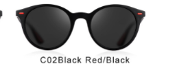MERRYS DESIGN Men Women Classic Retro Rivet Polarized Sunglasses TR90 Legs Lighter Design Oval Frame-Sun Glasses-I35Store-
