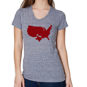 Texas- women's-Shirt-I35Store-