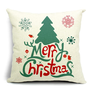 Christmas Pillow Covers - Multiple Designs - Warm your couches up for the holidays with these warm covers.