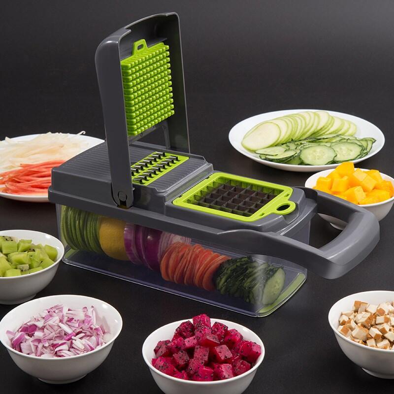 Multi Function Vegetable Cutter Kitchen Accessories Slicer Fruit Cutter Potato Peeler Carrot Cheese Grater Vegetable Slicer Tool-Food Processor/Cutter-I35Store-