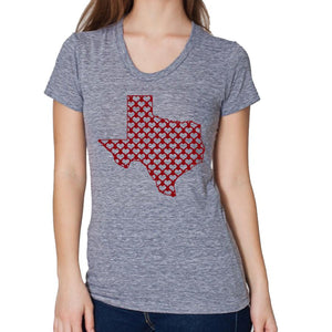 Texas hearts- women's-Shirt-I35Store-