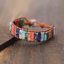 Color Burst Positivity Bracelet - Handmade - Jewelry