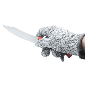 Anti Cut Gloves Safety Cut Proof Stab Resistant Stainless Steel Wire Metal Mesh Kitchen Butcher Cut-Resistant Tactical Gloves-Safety Gloves for Kitchen-I35Store-