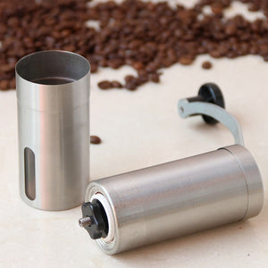 Coffee Grinder Mini Stainless Steel Hand Manual Handmade Coffee Bean Burr Grinders Mill Kitchen Tool Crocus Grinders-Coffee Grinder-I35Store-