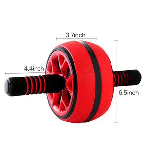 DMAR Silent TPR Abdominal Wheel Roller Trainer Fitness Equipment Gym Home Exercise Body Building Ab roller Belly Core Trainer-Exercise Exquipment-I35Store-