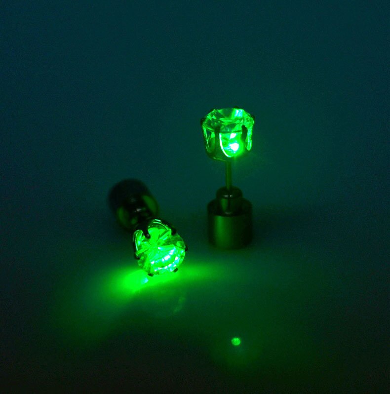 Unique LED Light Studs - Men or Women -  Christmas -  Gift - Great for Accessorizing for Christmas or other special events.